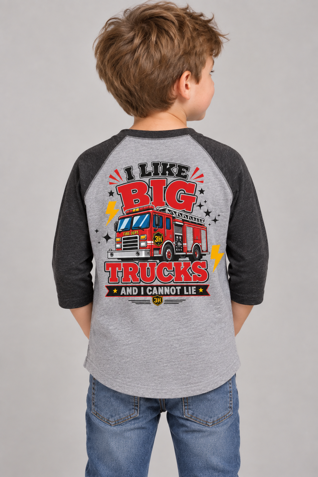 Future Truckie's- I Like BIG Trucks Toddler Tee | 3H Collective