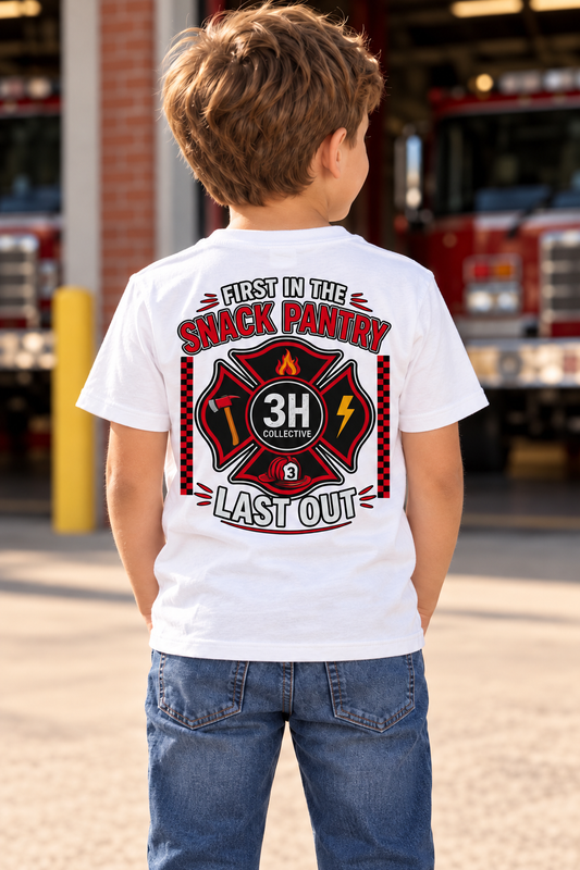 First in Last out |Toddler Tee | 3H Collective