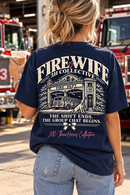 The Fire wife Collective | The Group Chat Tee |3H Collective