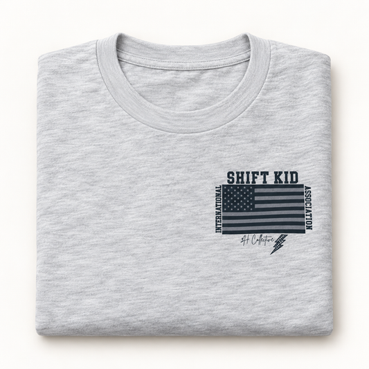 Shift Kid Union Shirt | Youth Tee | 3H Collective