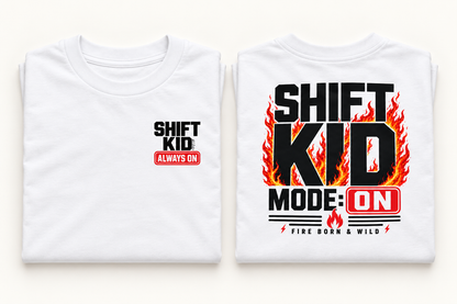 Shift Kid Mode ON | Toddler & Youth Tee | 3H Collective